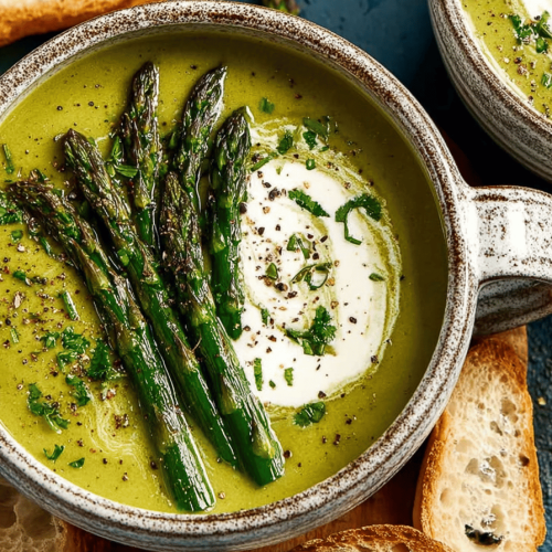 Easy Asparagus Soup Recipe