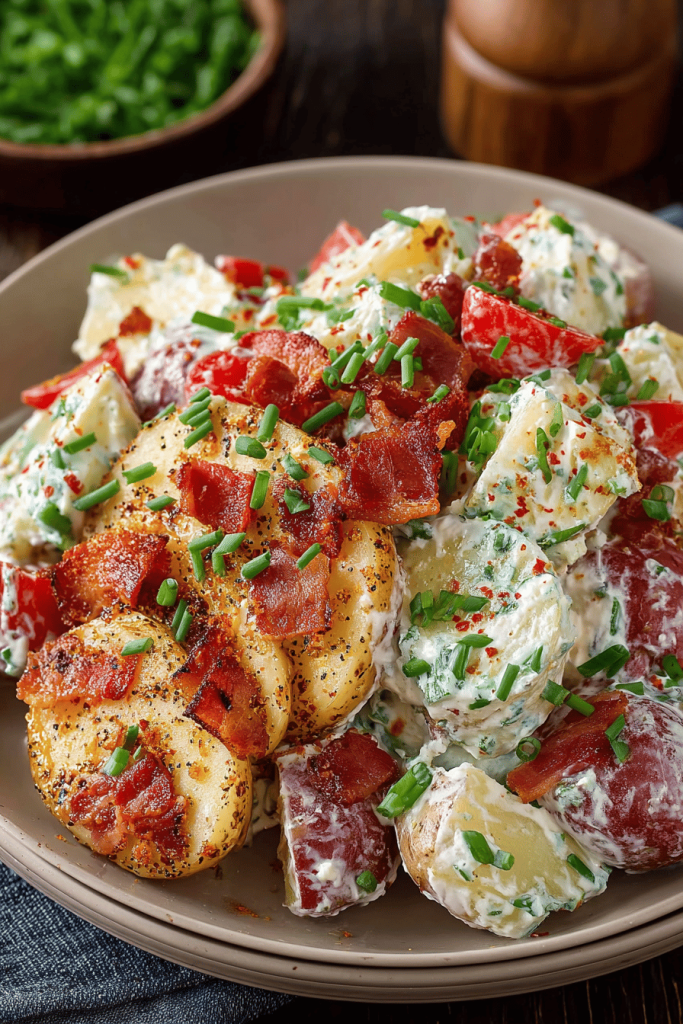Easy BLT Potato Salad Recipe