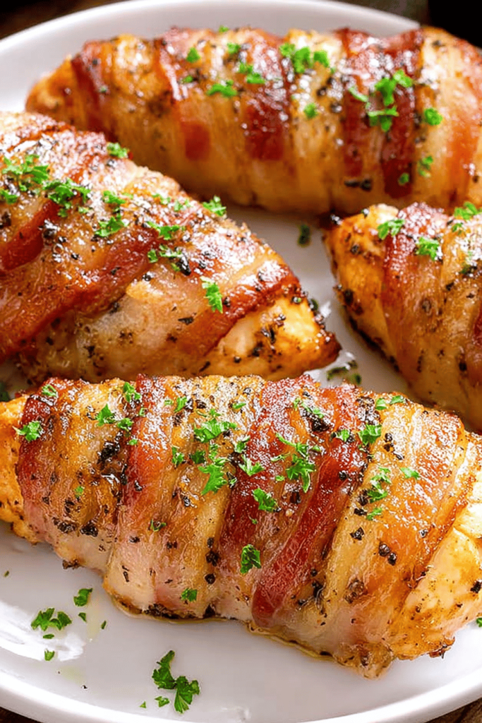 Easy Bacon-Wrapped Chicken Breast Recipe