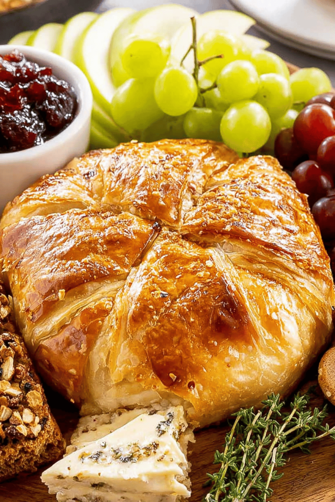 Easy Baked Brie in Puff Pastry Recipe