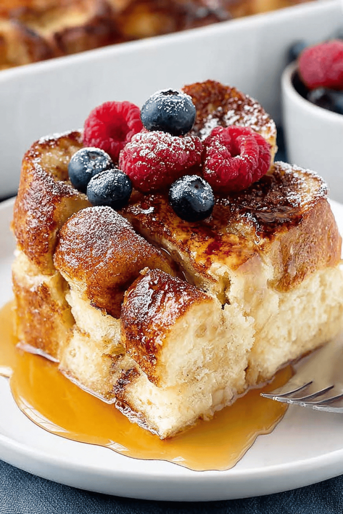 Easy Baked French Toast Casserole Recipe