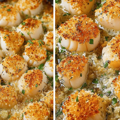 Easy Baked Scallops Recipe