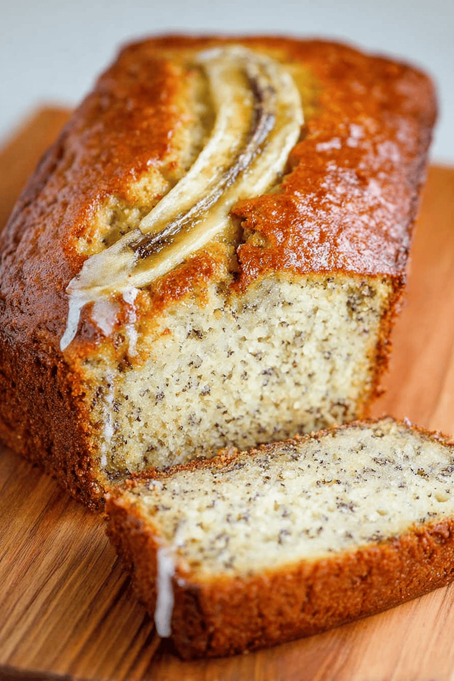 Easy Banana Cake Recipe ingredients organized and measured on kitchen counter