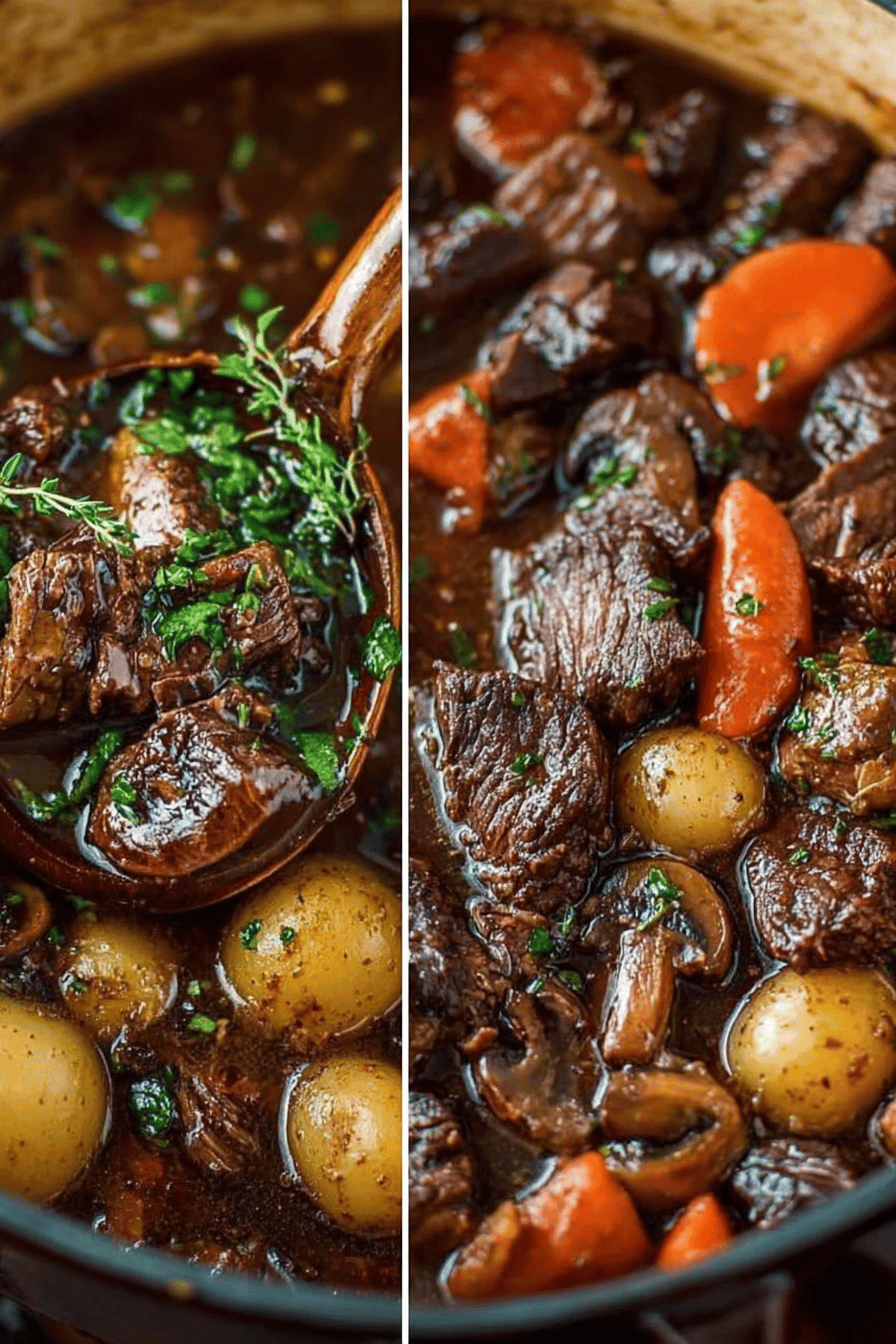 Easy Beef Bourguignon Recipe