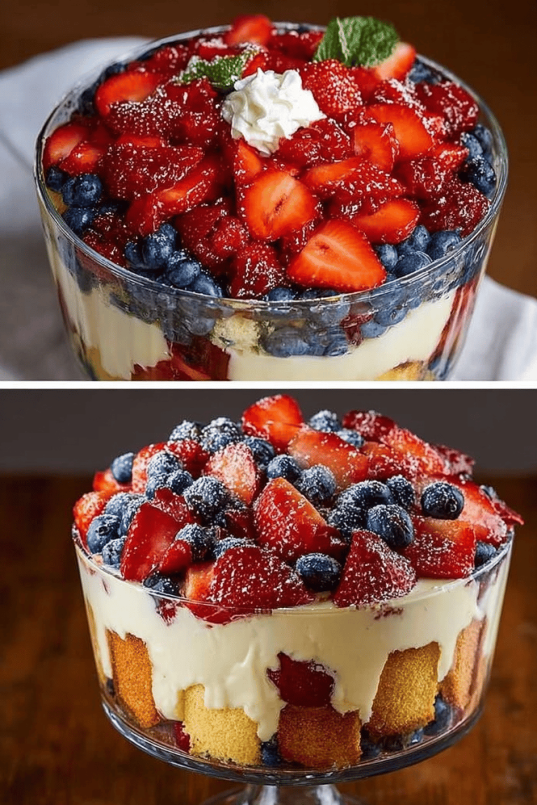 Easy Berry Trifle Recipe