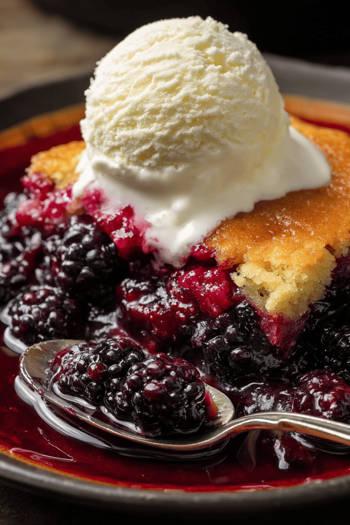 Easy Blackberry Cobbler Recipe