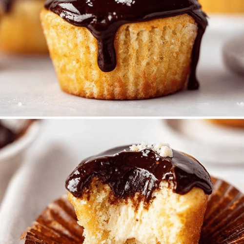 Easy Boston Cream Cupcakes Recipe