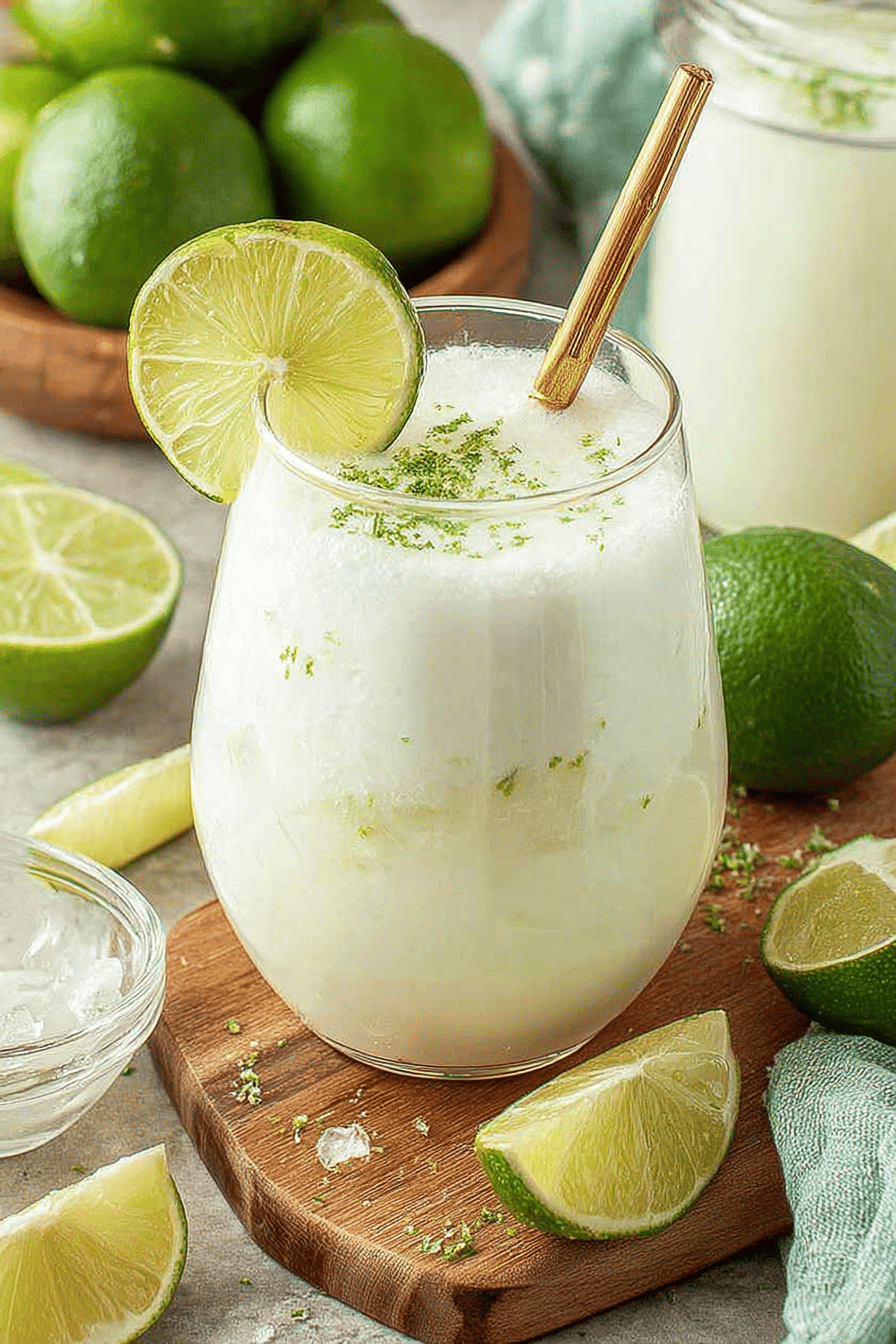 Easy Brazilian Lemonade Recipe slice on plate showing perfect texture and swirl pattern