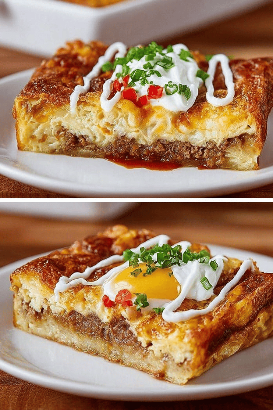 Easy Breakfast Burrito Casserole Recipe