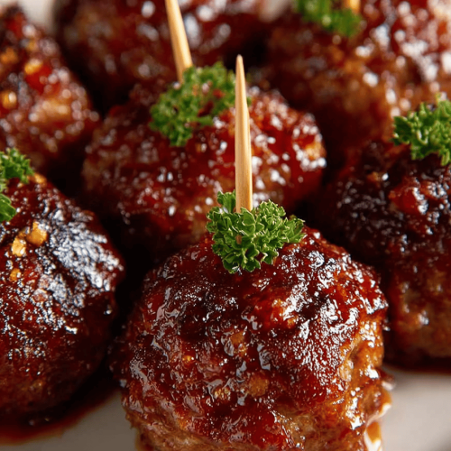 Easy Brown Sugar Bacon Meatballs Recipe
