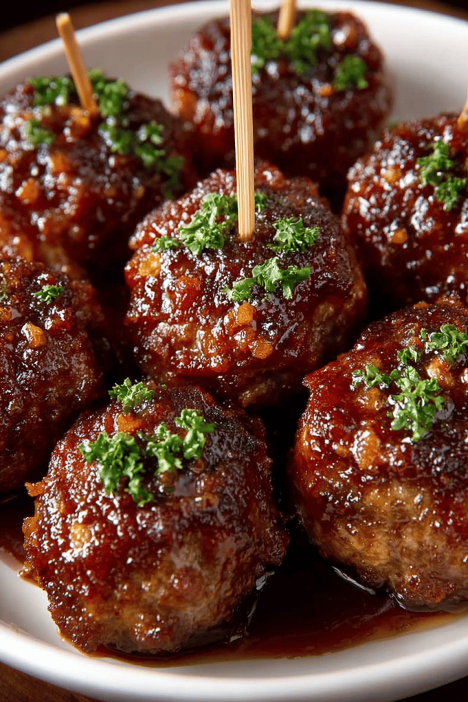 Easy Brown Sugar Bacon Meatballs Recipe