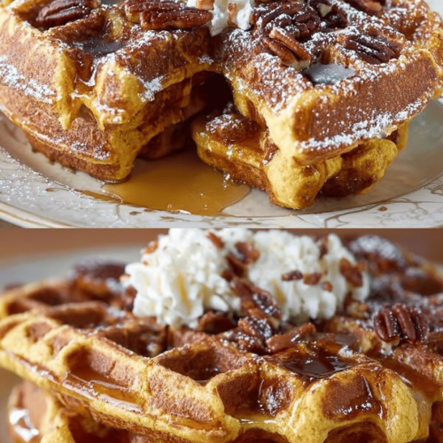 Easy Brown Sugar Pecan Buttermilk Waffles