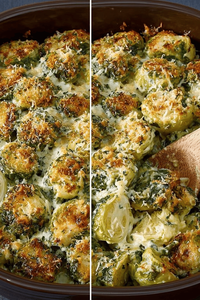 Easy Brussels Sprouts Gratin Recipe