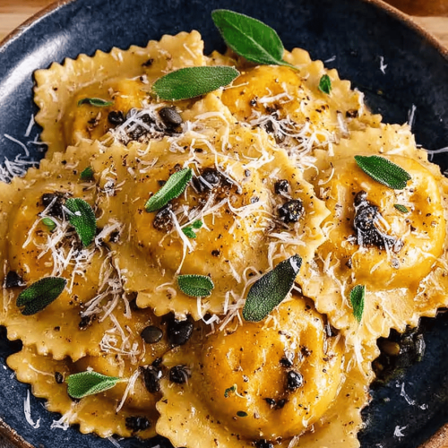 Easy Butternut Squash Ravioli Recipe