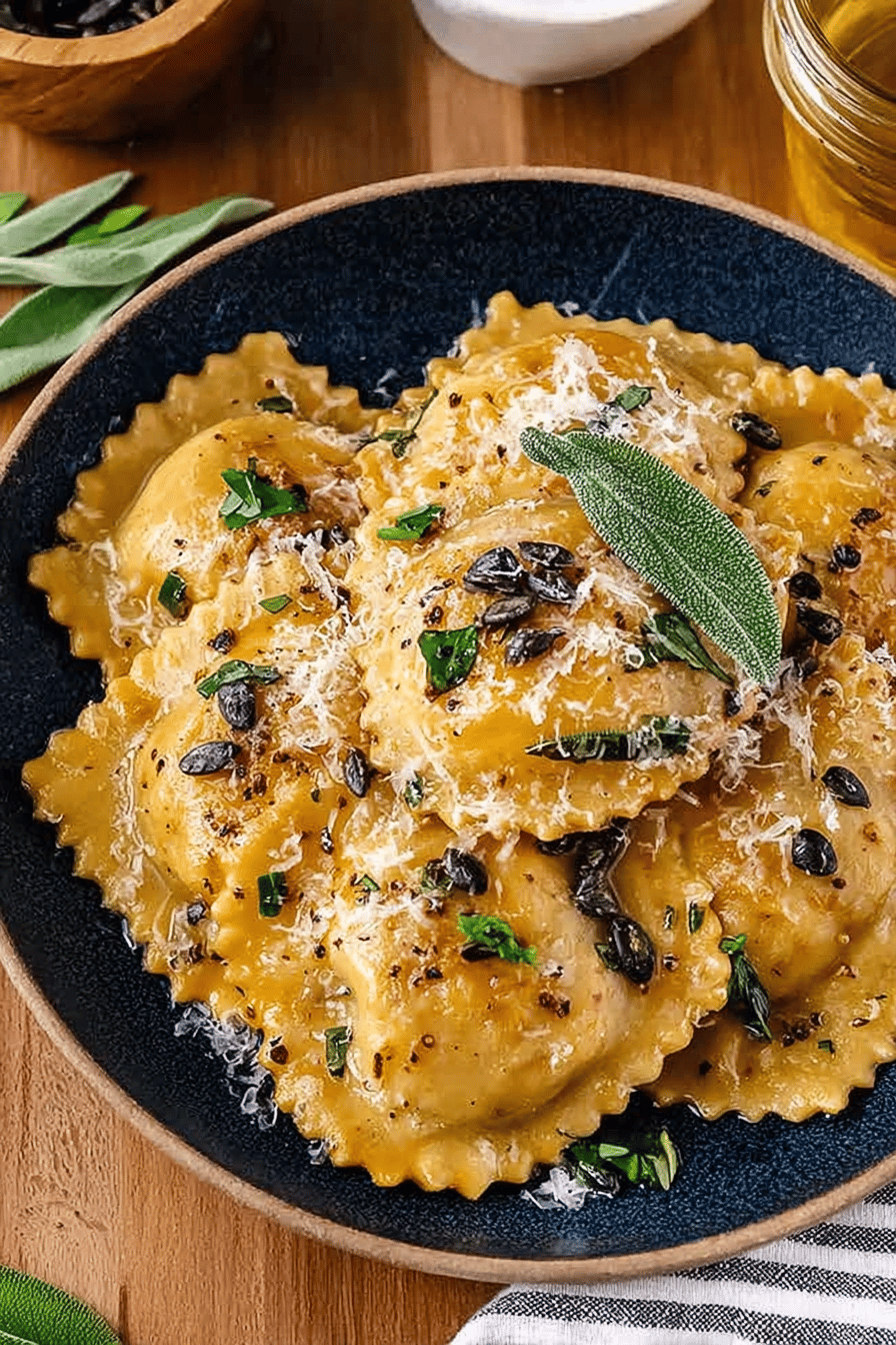 Easy Butternut Squash Ravioli Recipe