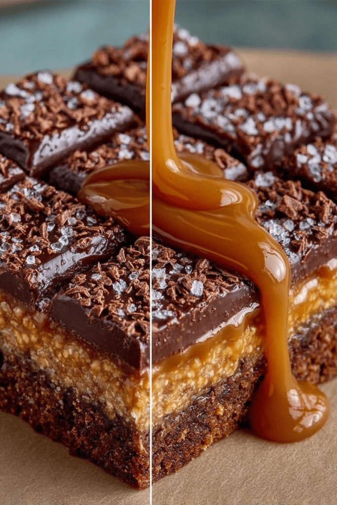Easy Caramel Chocolate Bars Recipe