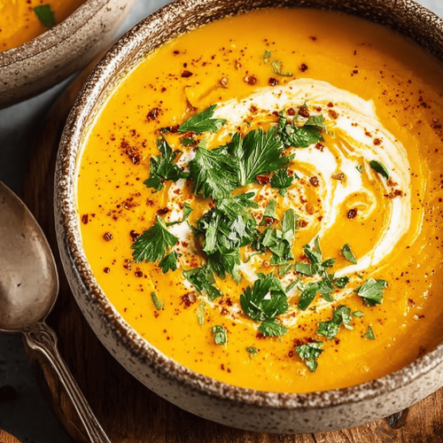 Easy Carrot Ginger Soup Recipe