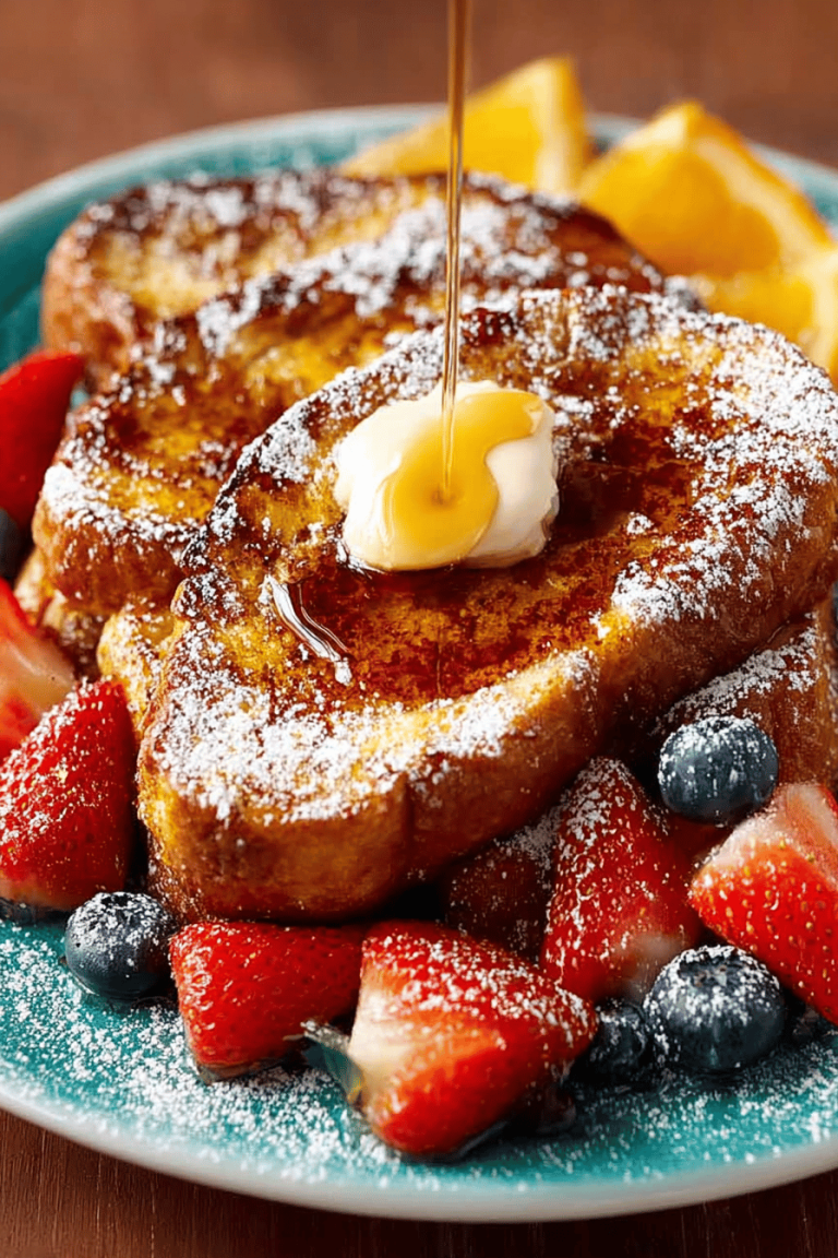 Easy Challah French Toast Recipe