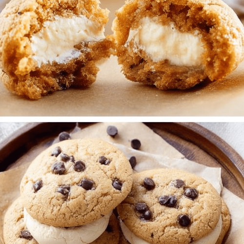 Easy Cheesecake Stuffed Chocolate Chip Cookies