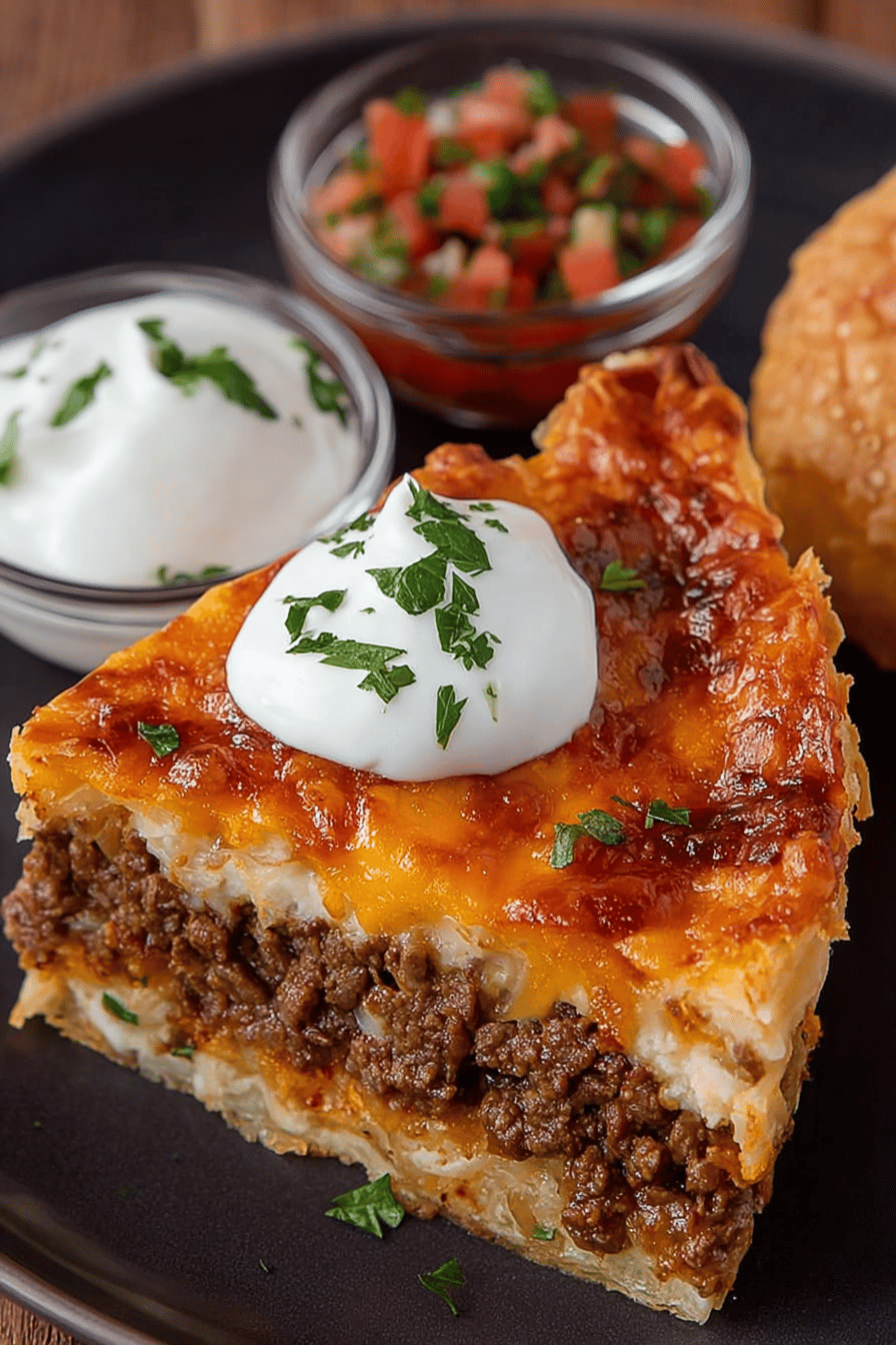 Easy Cheesy Burrito Pie Recipe