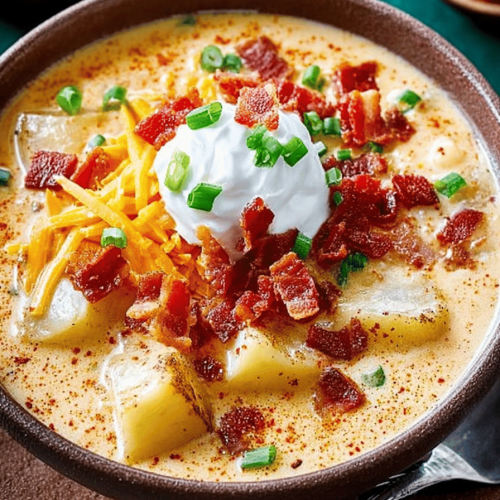 Easy Cheesy Potato Soup Recipe