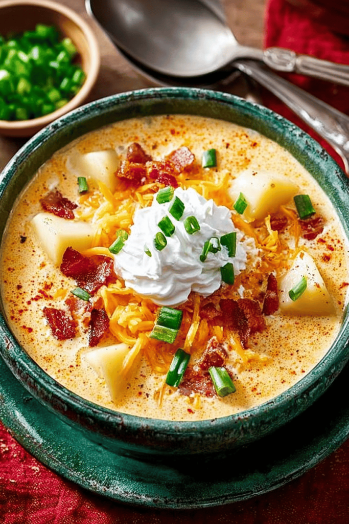 Easy Cheesy Potato Soup Recipe