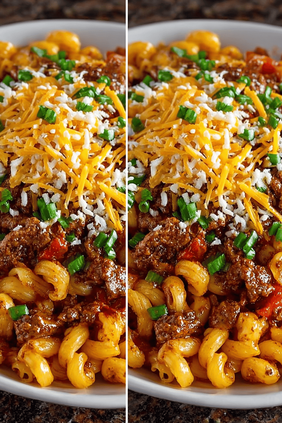 Easy Cheesy Tex-Mex Pasta