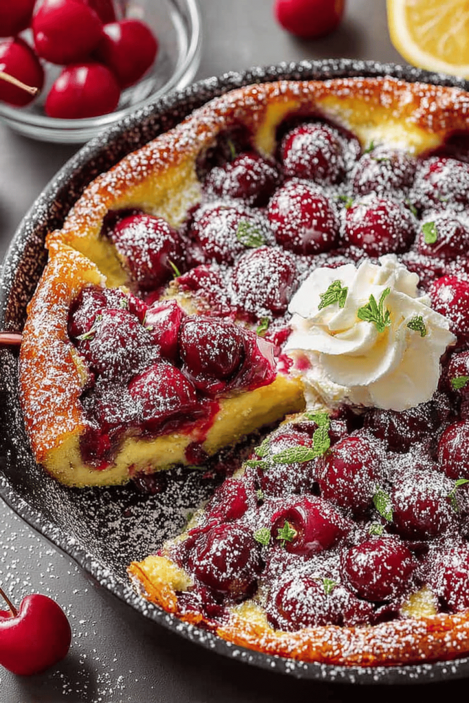 Easy Cherry Clafoutis Recipe