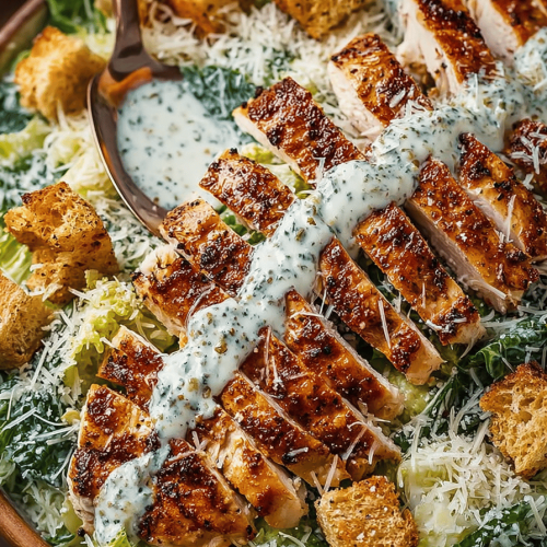 Easy Chicken Caesar Salad Recipe