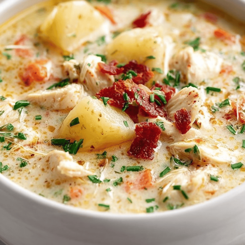 Easy Chicken Potato Soup Recipe