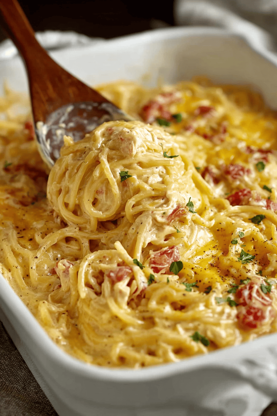 Easy Chicken Spaghetti Recipe