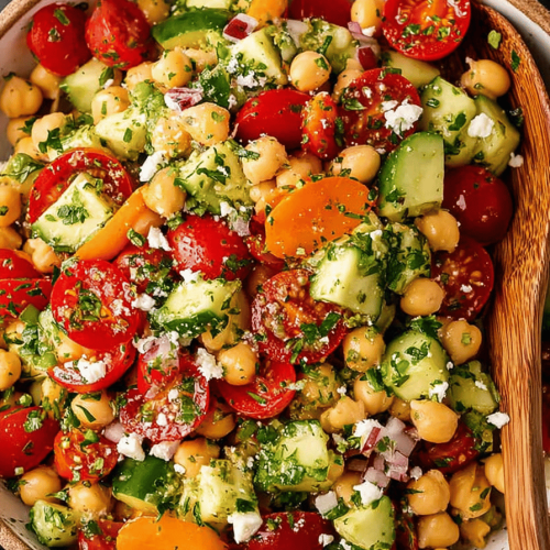 Easy Chickpea Salad Recipe