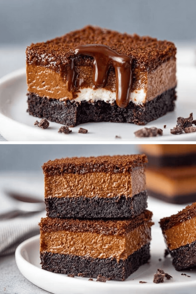 Easy Chocolate Cheesecake Bars Recipe