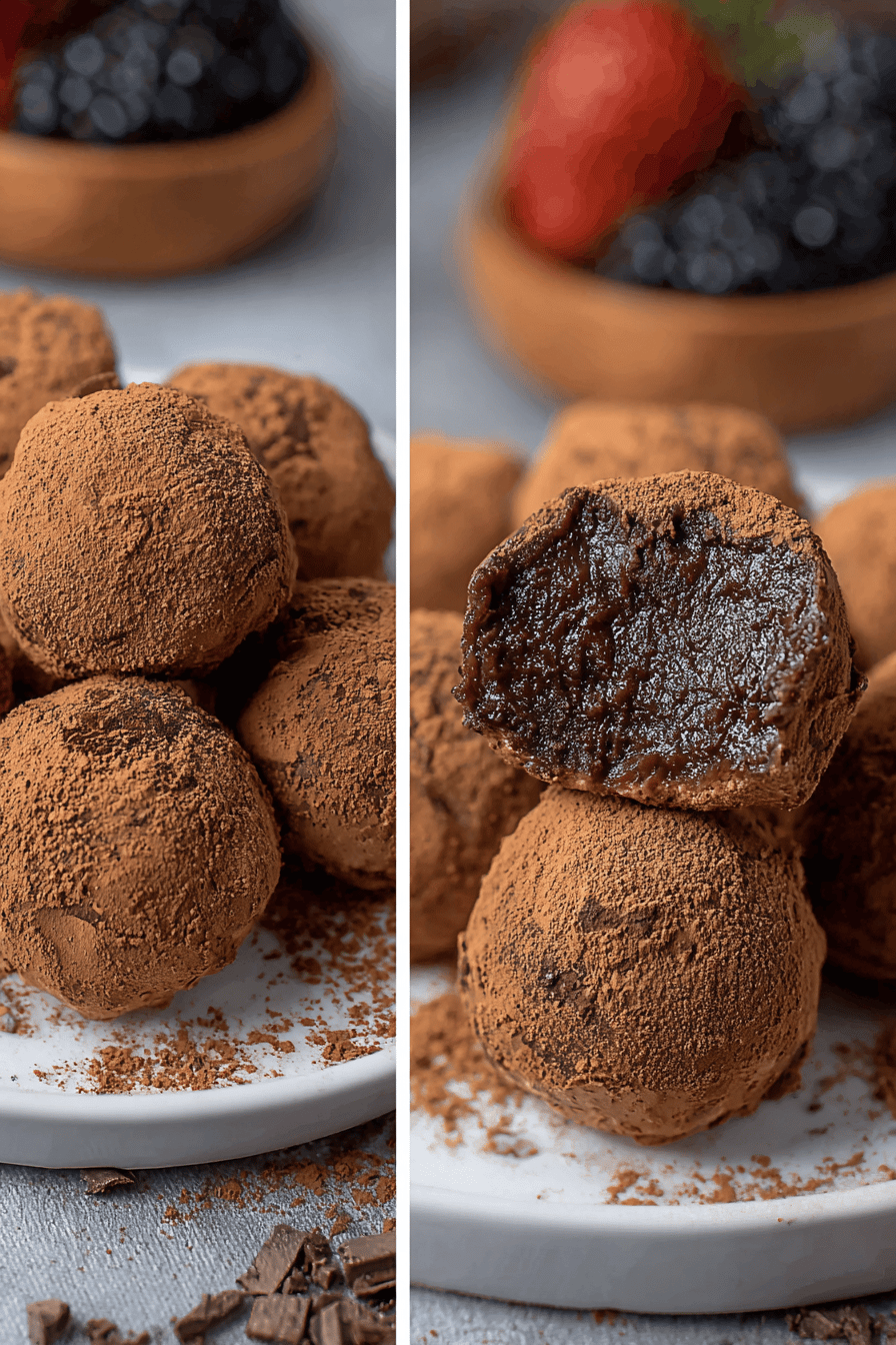 Easy Chocolate Cheesecake Bites Recipe ingredients organized and measured on kitchen counter