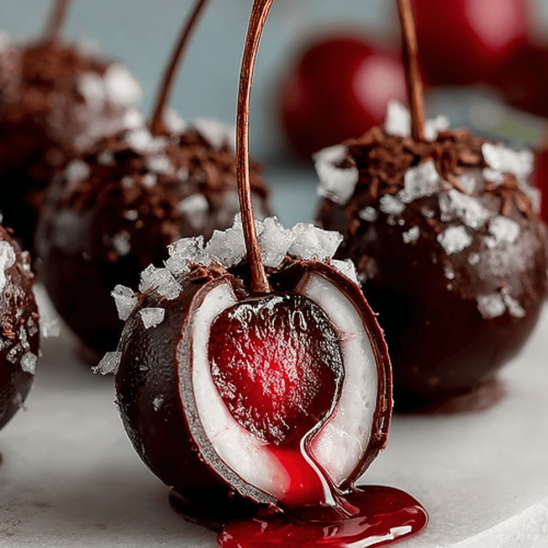 Easy Chocolate Cherry Cordials Recipe