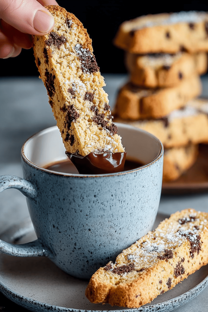 Easy Chocolate Chip Biscotti Recipe