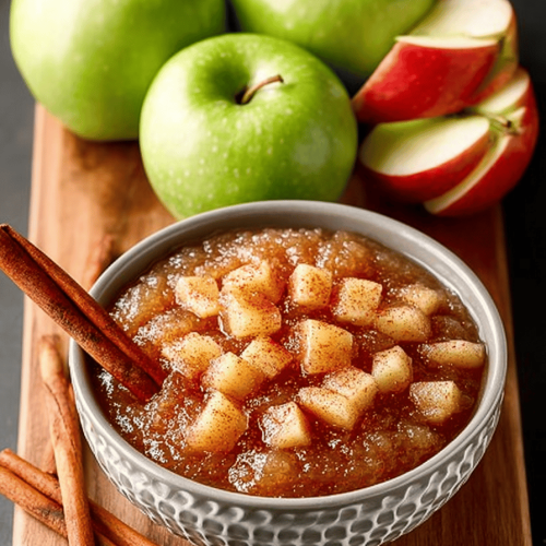 Easy Chunky Cinnamon Applesauce Recipe