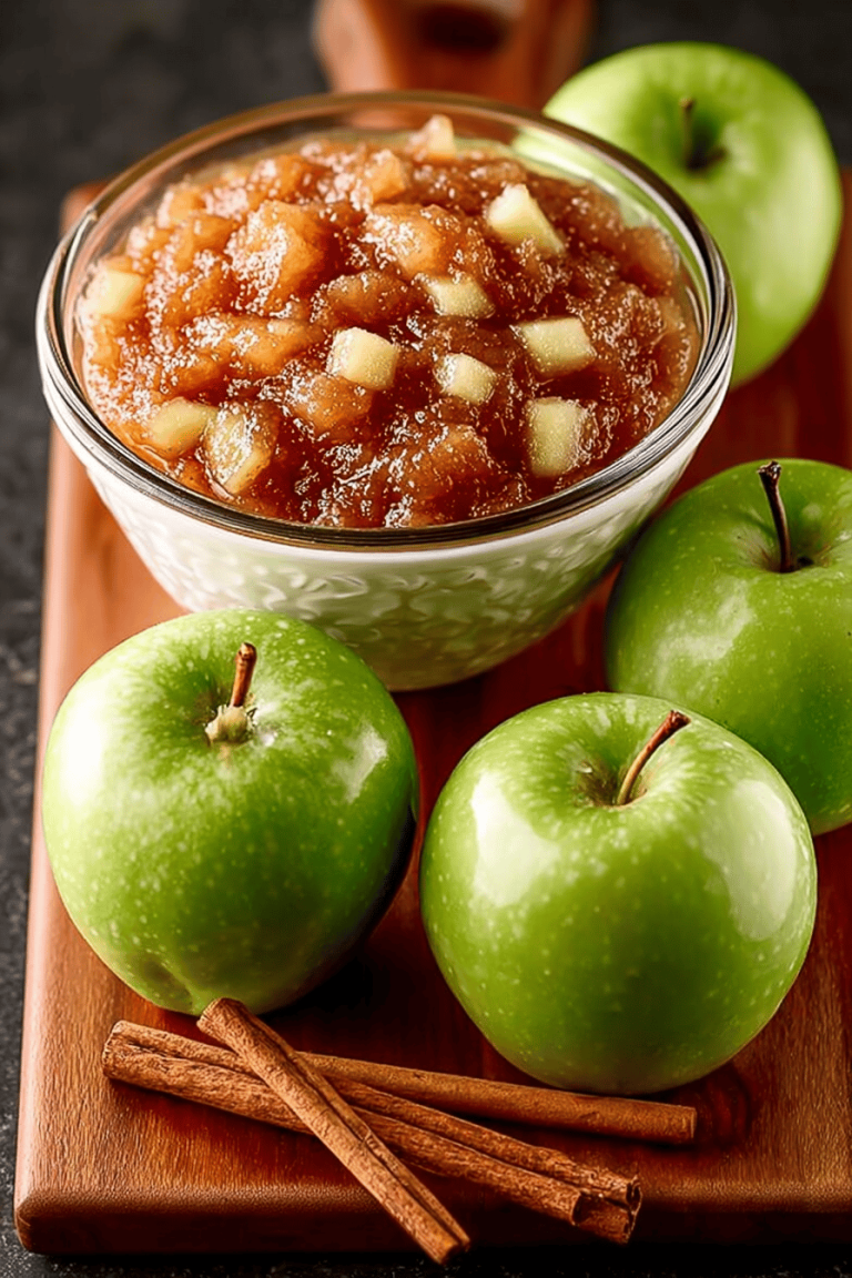 Easy Chunky Cinnamon Applesauce Recipe