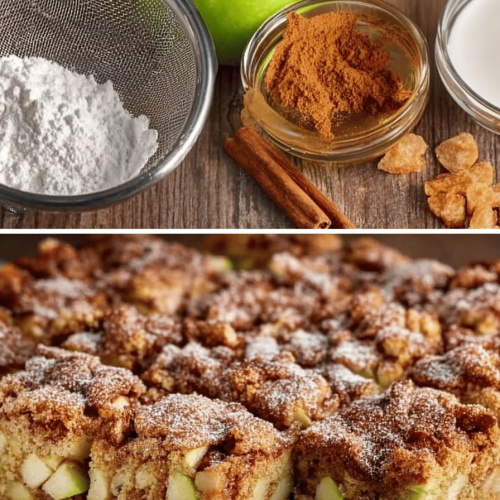 Easy Cinnamon Apple Bars
