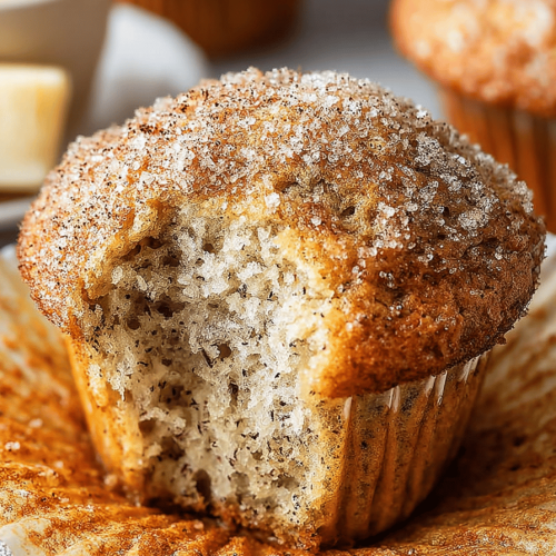 Easy Cinnamon Banana Bread Muffins
