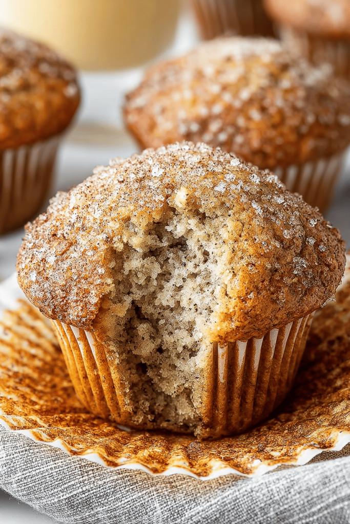 Easy Cinnamon Banana Bread Muffins
