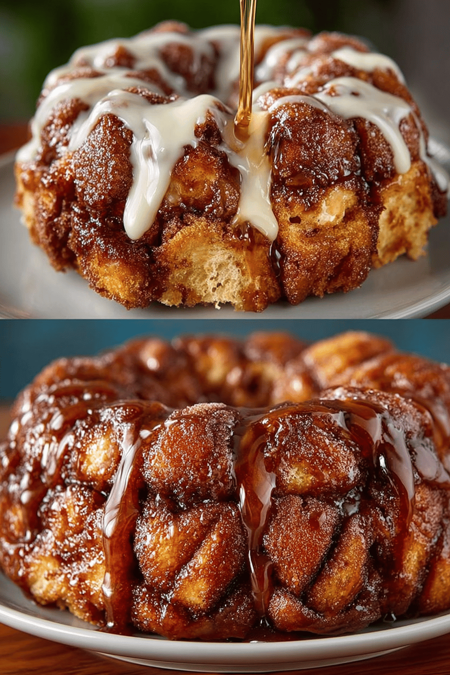 Easy Cinnamon Roll Monkey Bread Recipe