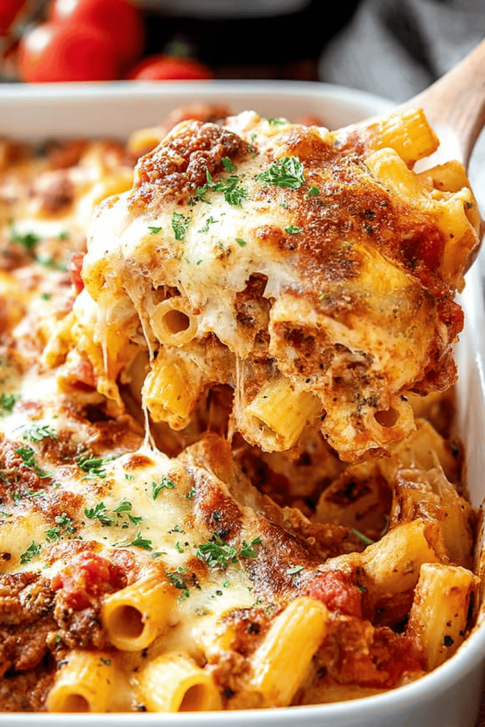 Easy Classic Baked Ziti Recipe
