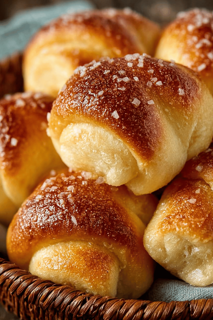Easy Classic Butterhorn Dinner Rolls Recipe