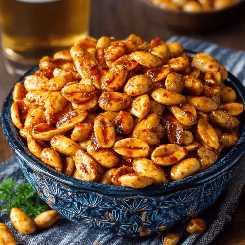 Easy Copycat Planters Heat Peanuts Recipe