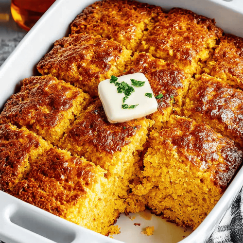 Easy Cornbread Casserole Recipe