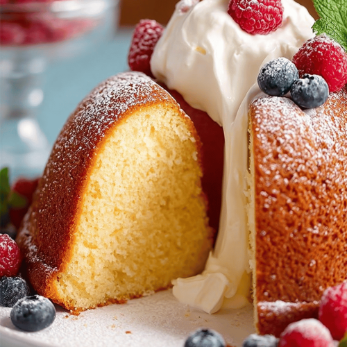Easy Cream Cheese Pound Cake Recipe