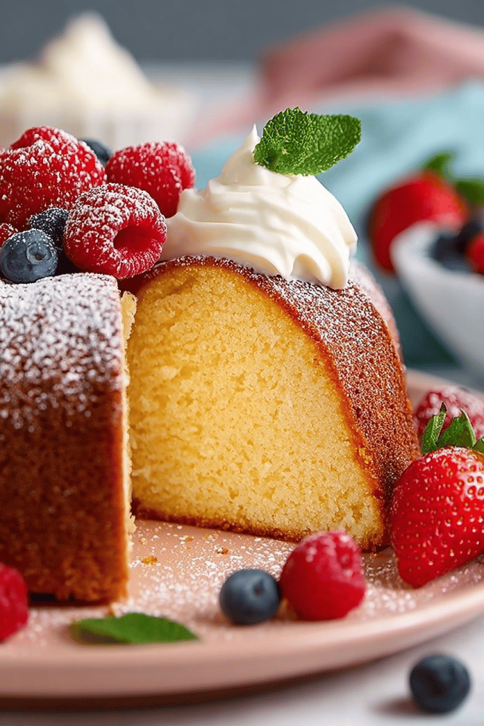 Easy Cream Cheese Pound Cake Recipe