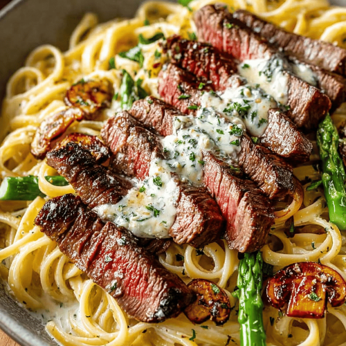 Easy Creamy Steak Pasta Recipe