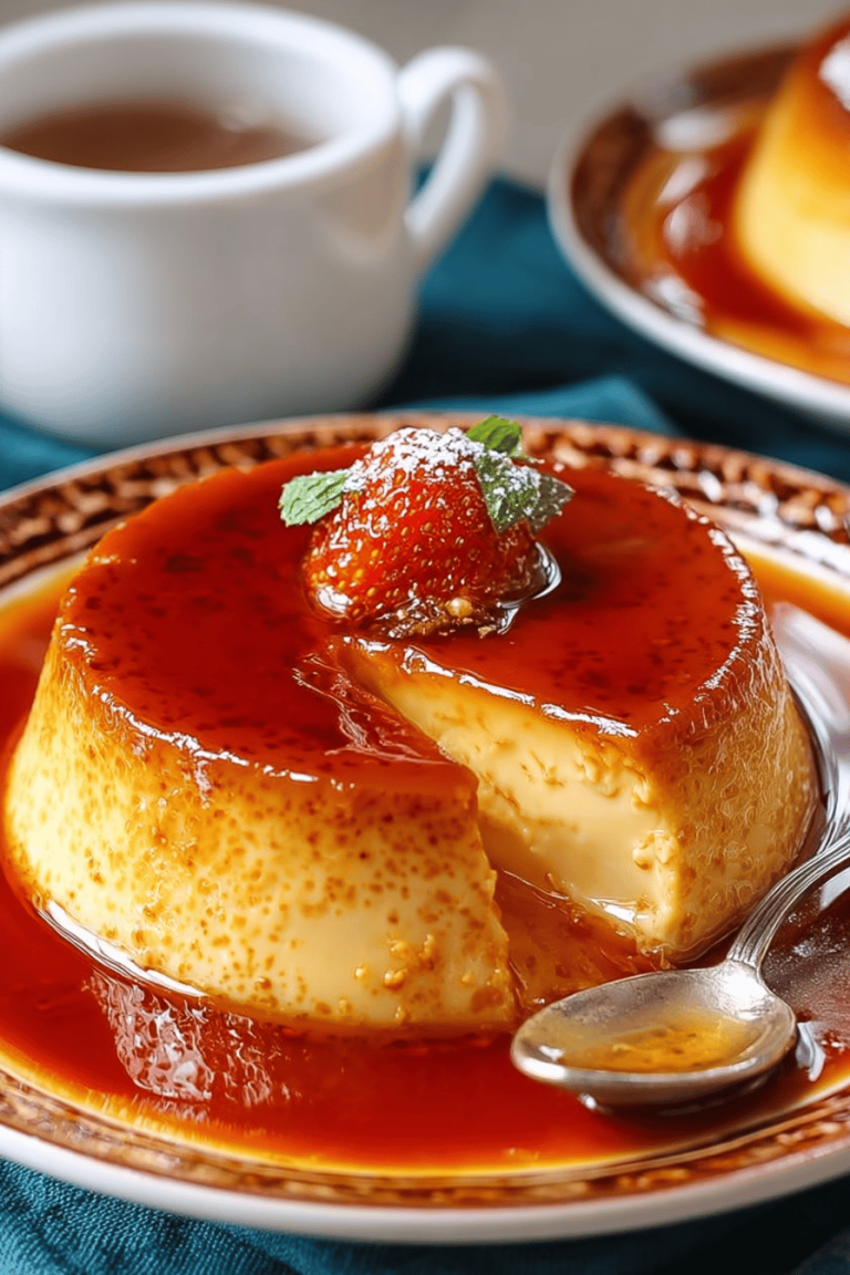 Easy Creme Caramel Recipe